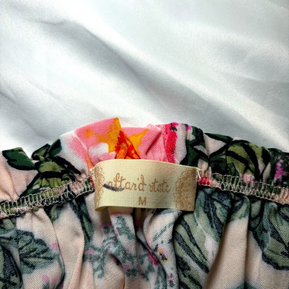 Alter’d State Women’s Medium Floral Shirt Blouse - Picture 7 of 16